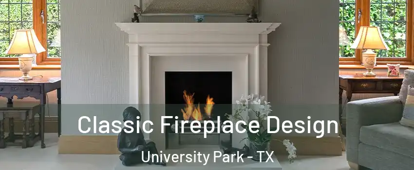 Classic Fireplace Design University Park - TX