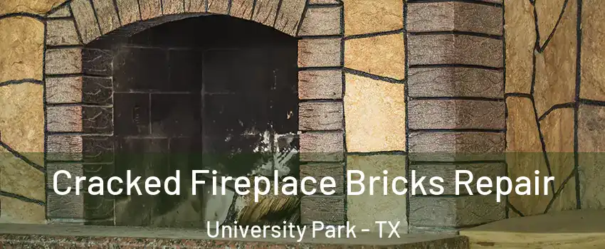  Cracked Fireplace Bricks Repair University Park - TX
