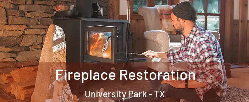  Fireplace Restoration University Park - TX
