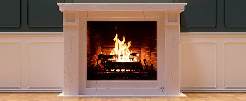 Decorative Electric Fireplace Installation in University Park, Texas