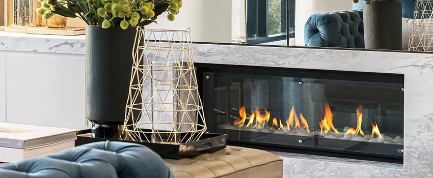 Custom Fireplace Crystals in University Park, Texas