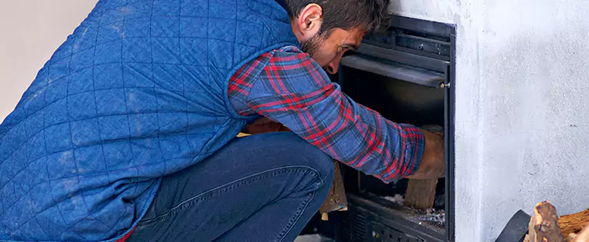 Gas Fireplace Inspection in University Park, Texas