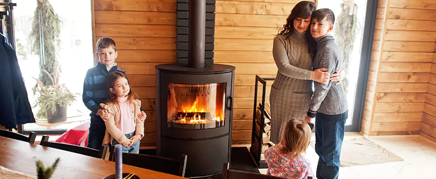 Morso Cast Iron Fireplace Insert Installation in University Park, Texas