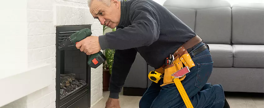 New Indoor Fireplace Installation in University Park, Texas