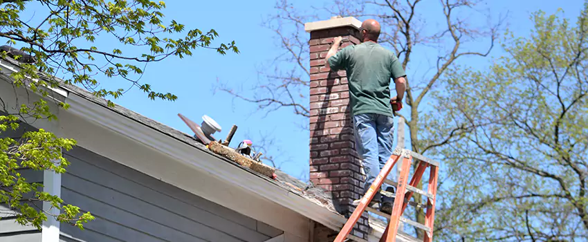 Vinyl and PVC Chimney Flashing Installation in University Park, TX
